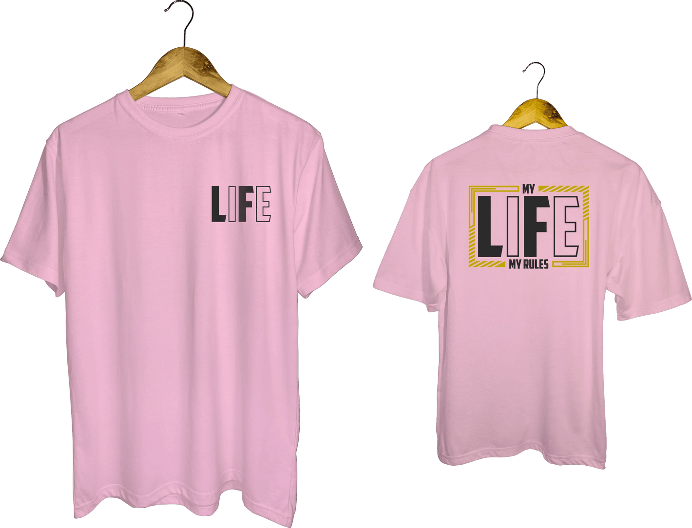 My Life, My Rules Statement Tee - My Store