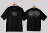 Death Core Oversized T-Shirt – Dark Graphic Streetwear Tee Pakistan