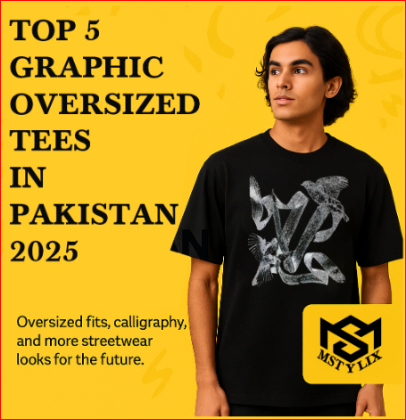 top 5 grafhic oversized tees pakistan 2025 a boy in printed oversized tshirt blog image