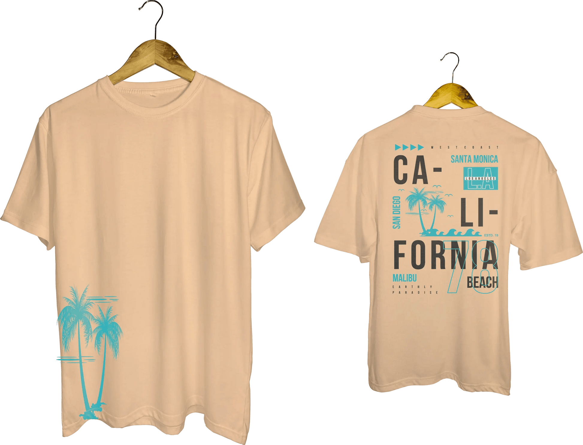California Beach Vibes T-Shirt - My Store