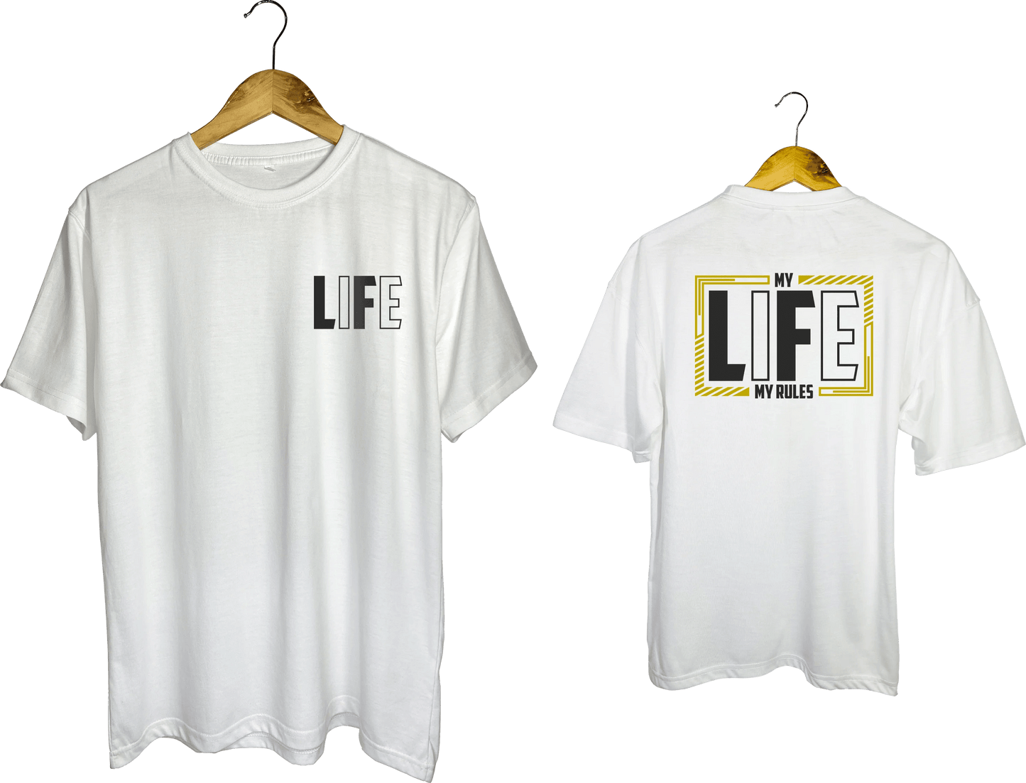 My Life, My Rules Statement Tee - My Store