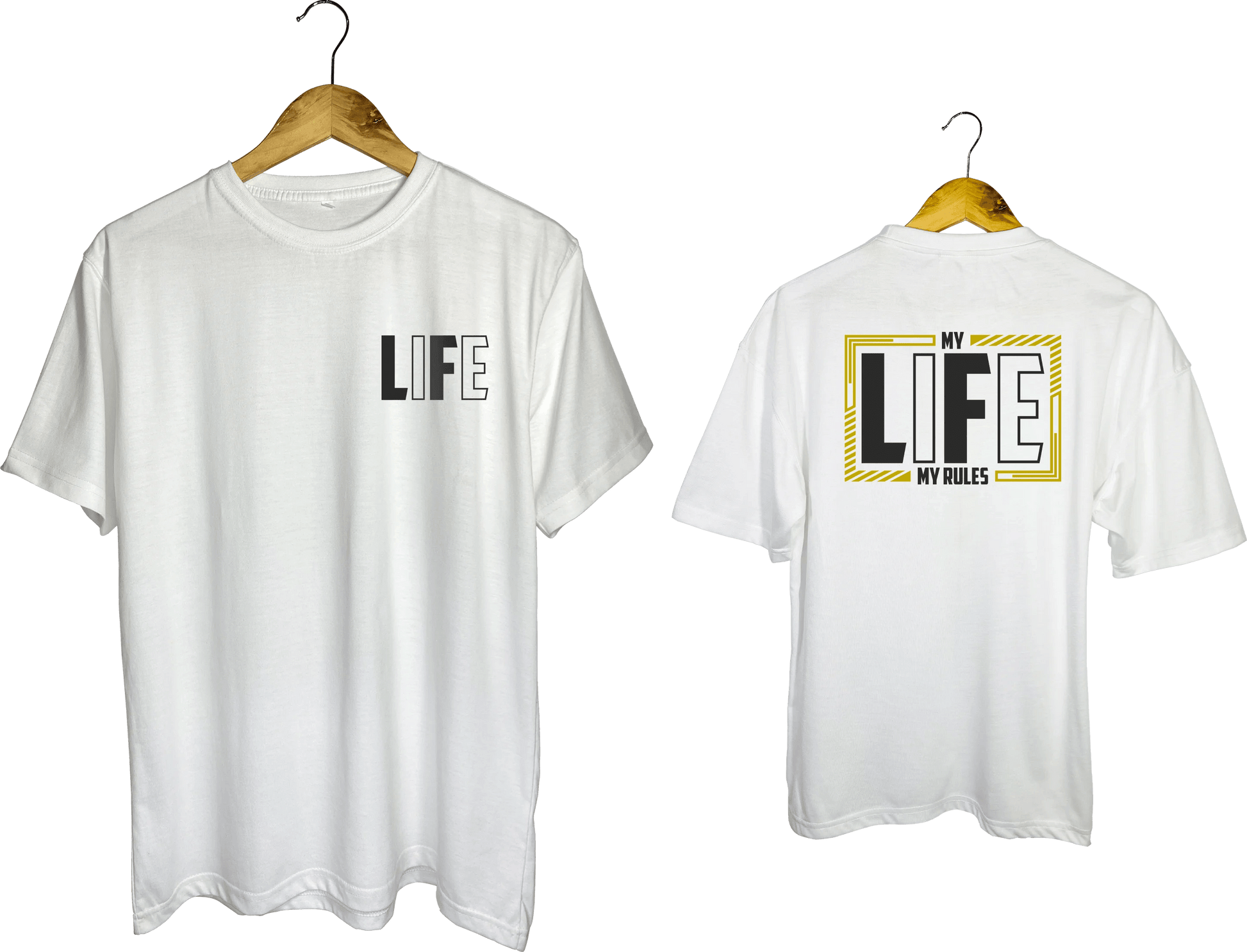 My Life, My Rules Statement Tee - My Store