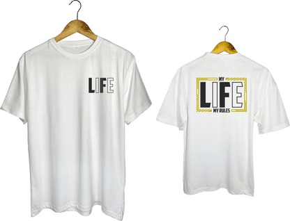 My Life, My Rules Statement Tee - My Store