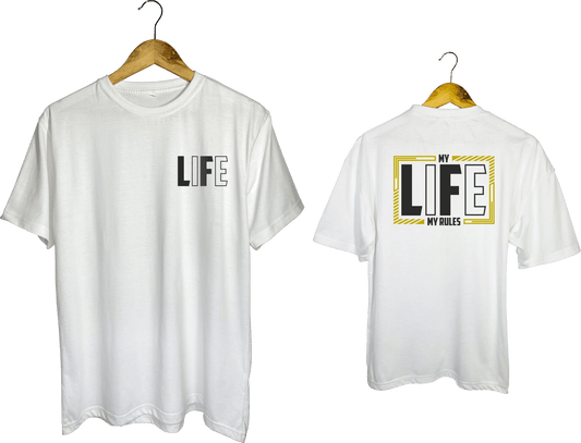 My Life, My Rules Statement Tee - My Store