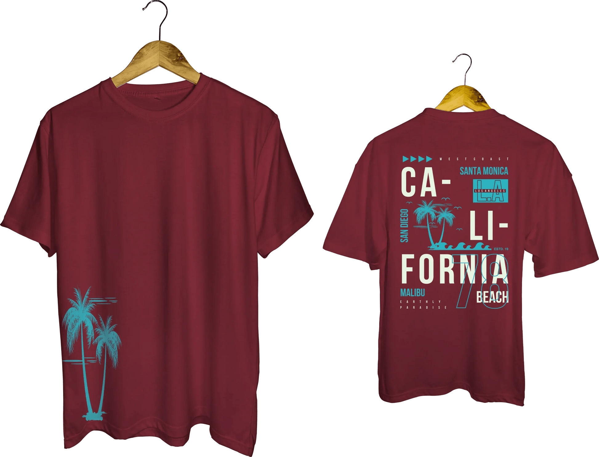 California Beach Vibes T-Shirt - My Store