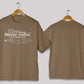Comfort zone quote oversized t-shirt in [cofee] for men and women in Pakistan with inspirational typography