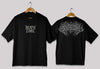 Death Core Oversized T-Shirt – Dark Graphic Streetwear Tee Pakistan