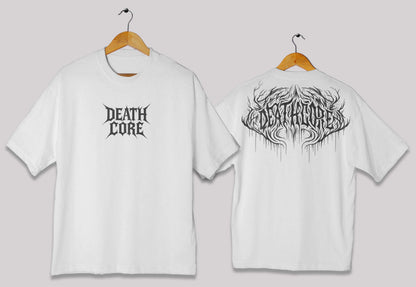 Death Core Oversized T-Shirt – Dark Graphic Streetwear Tee Pakistan