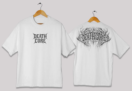 Death Core Oversized T-Shirt – Dark Graphic Streetwear Tee Pakistan