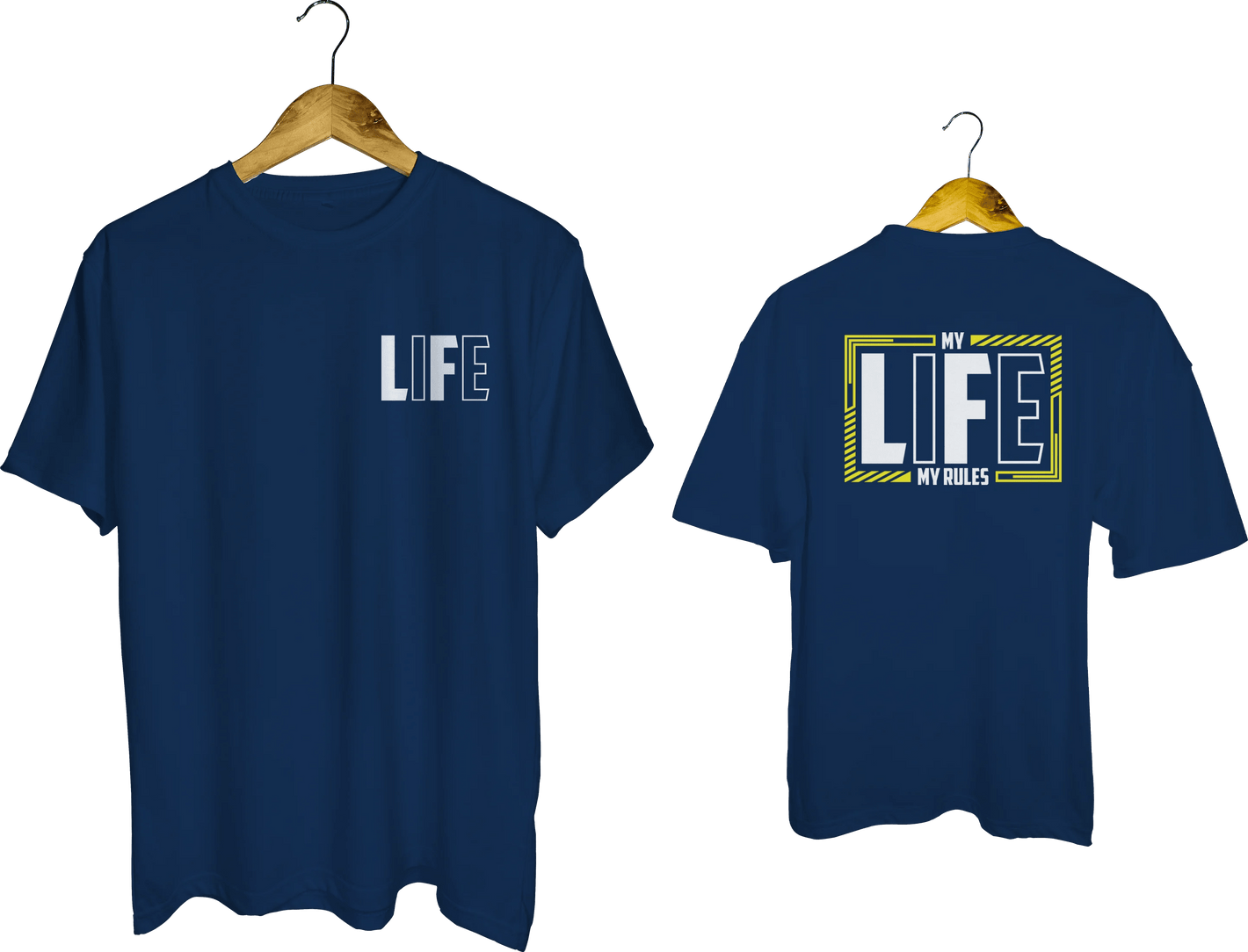 My Life, My Rules Statement Tee - My Store