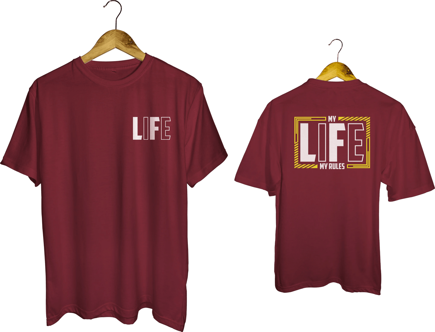 My Life, My Rules Statement Tee - My Store