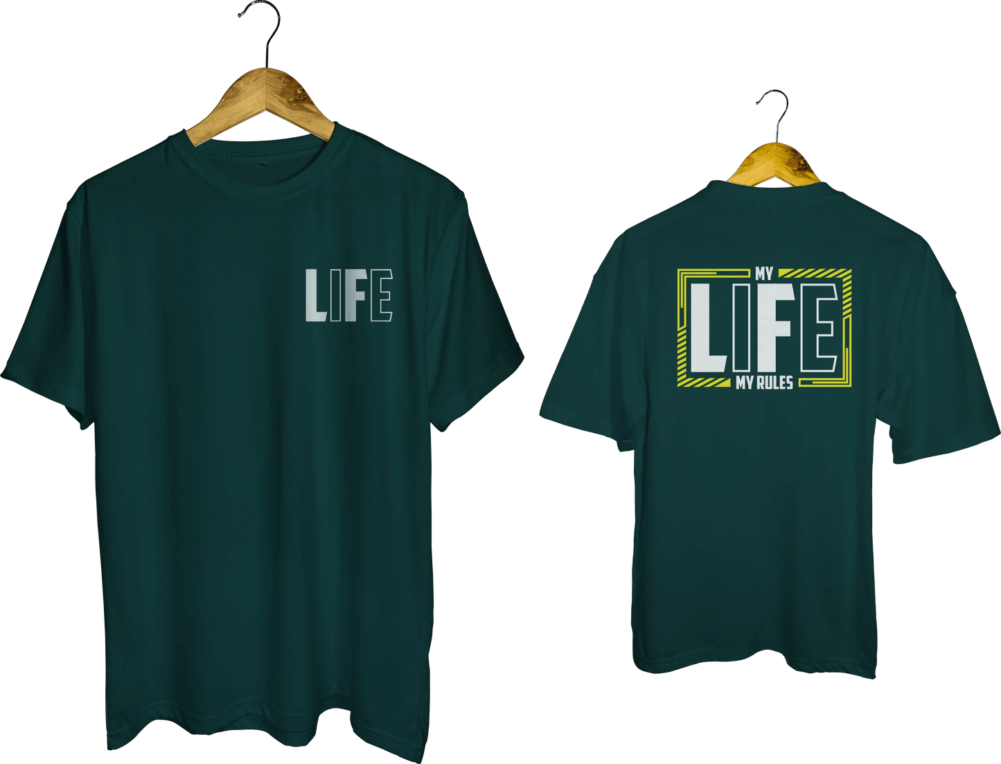 My Life, My Rules Statement Tee - My Store