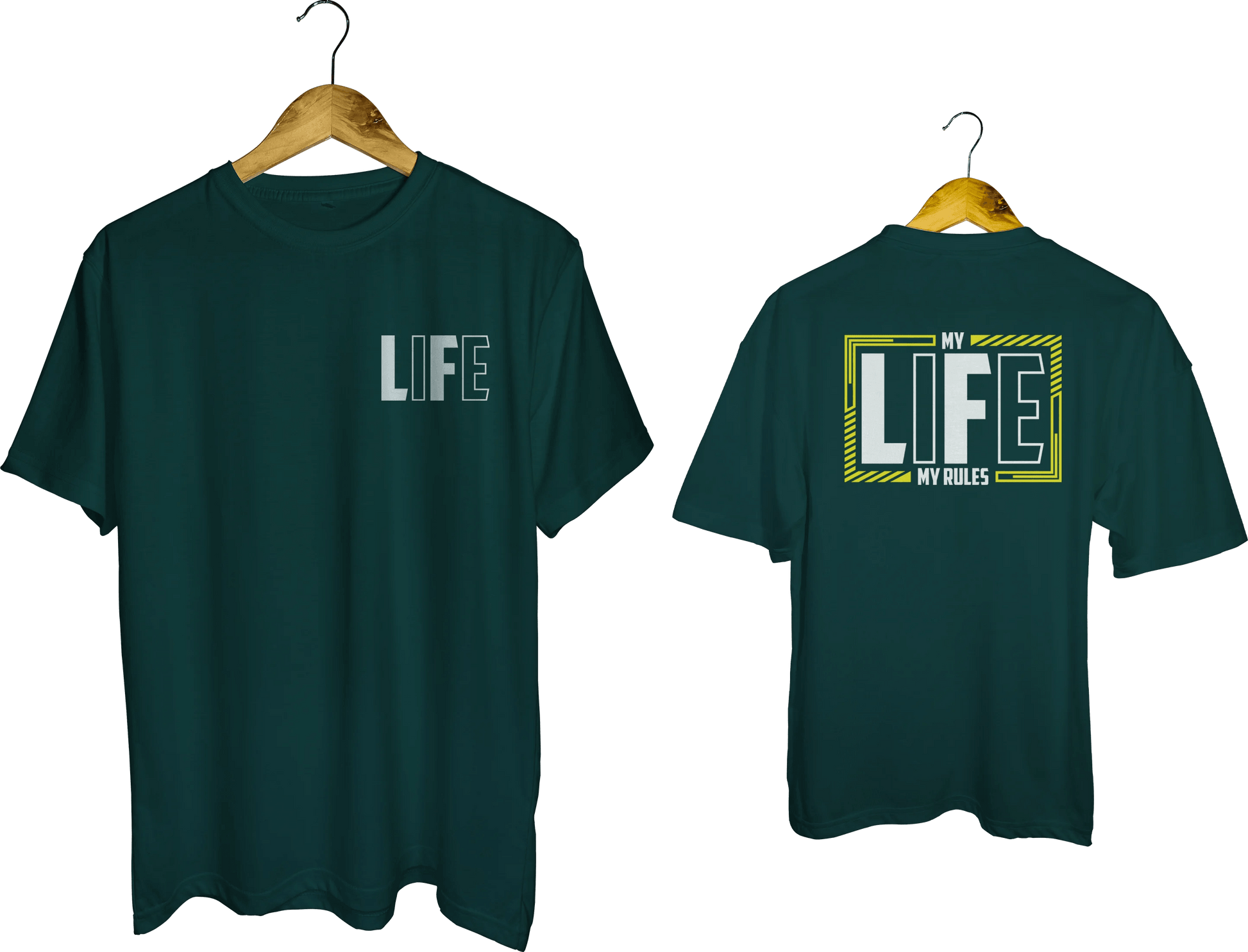 My Life, My Rules Statement Tee - My Store