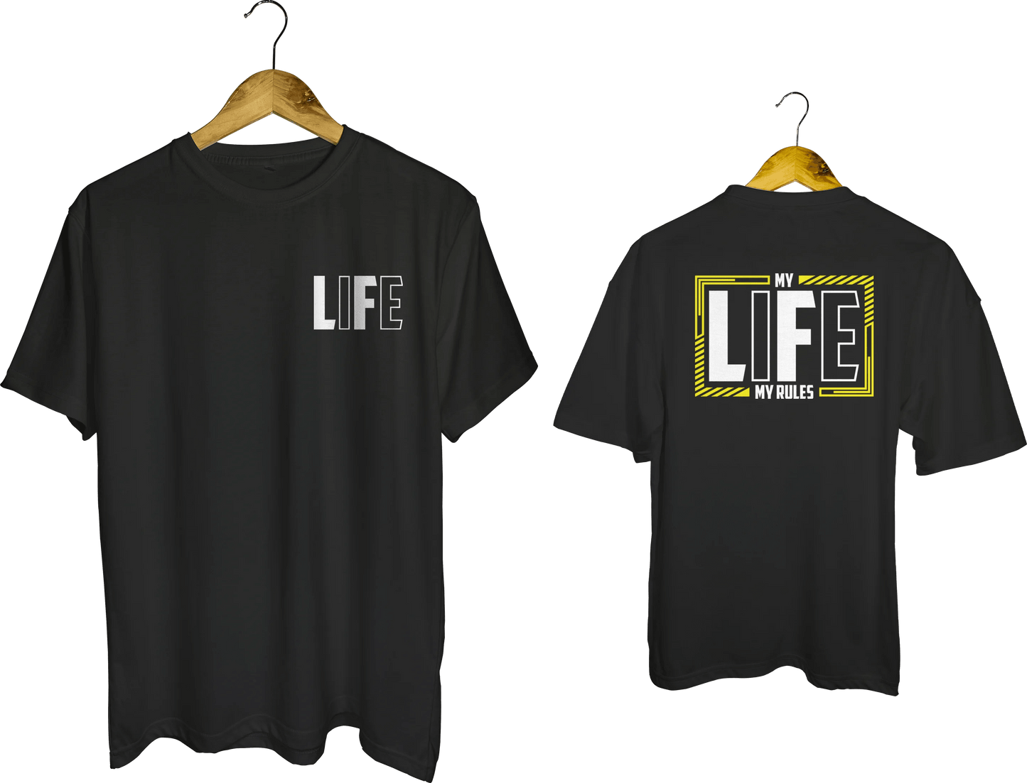 My Life, My Rules Statement Tee - My Store
