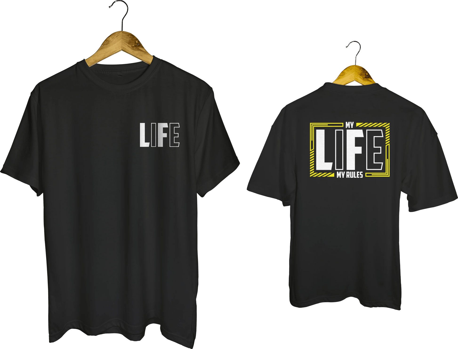 My Life, My Rules Statement Tee - My Store