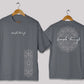 Simple Things Mandala Oversized Tee – Minimalist Zen Streetwear